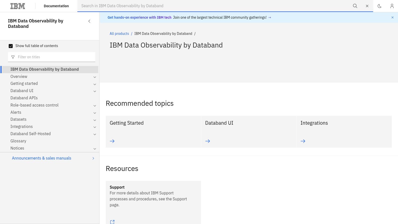 IBM Databand