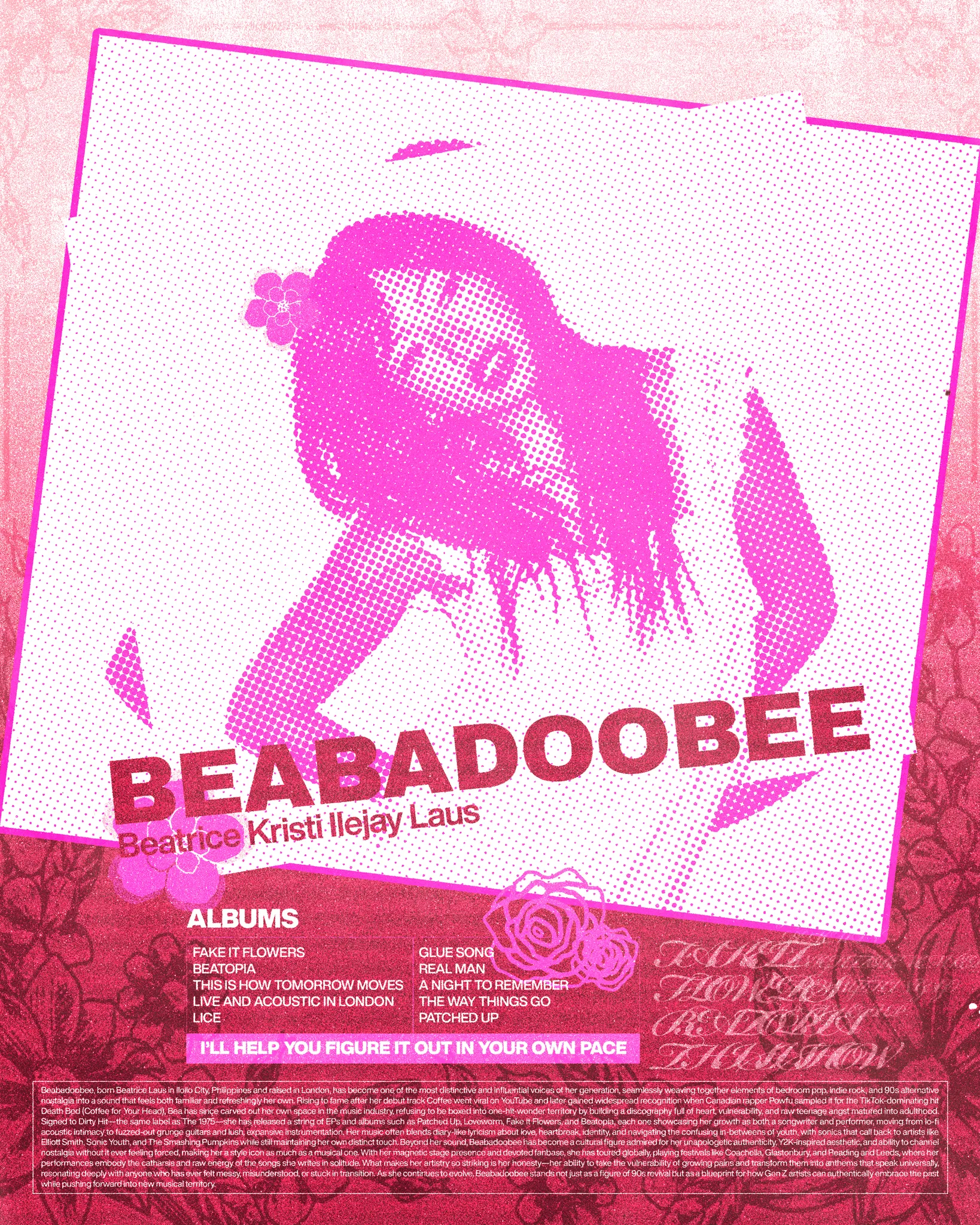 Black and white wave