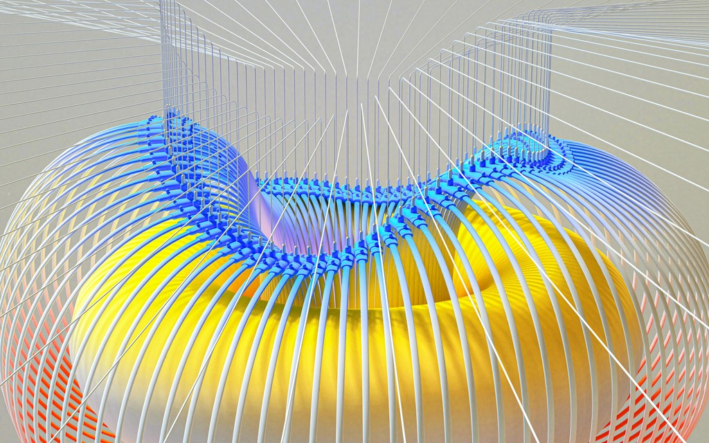 Colorful & imaginary image generated by AI