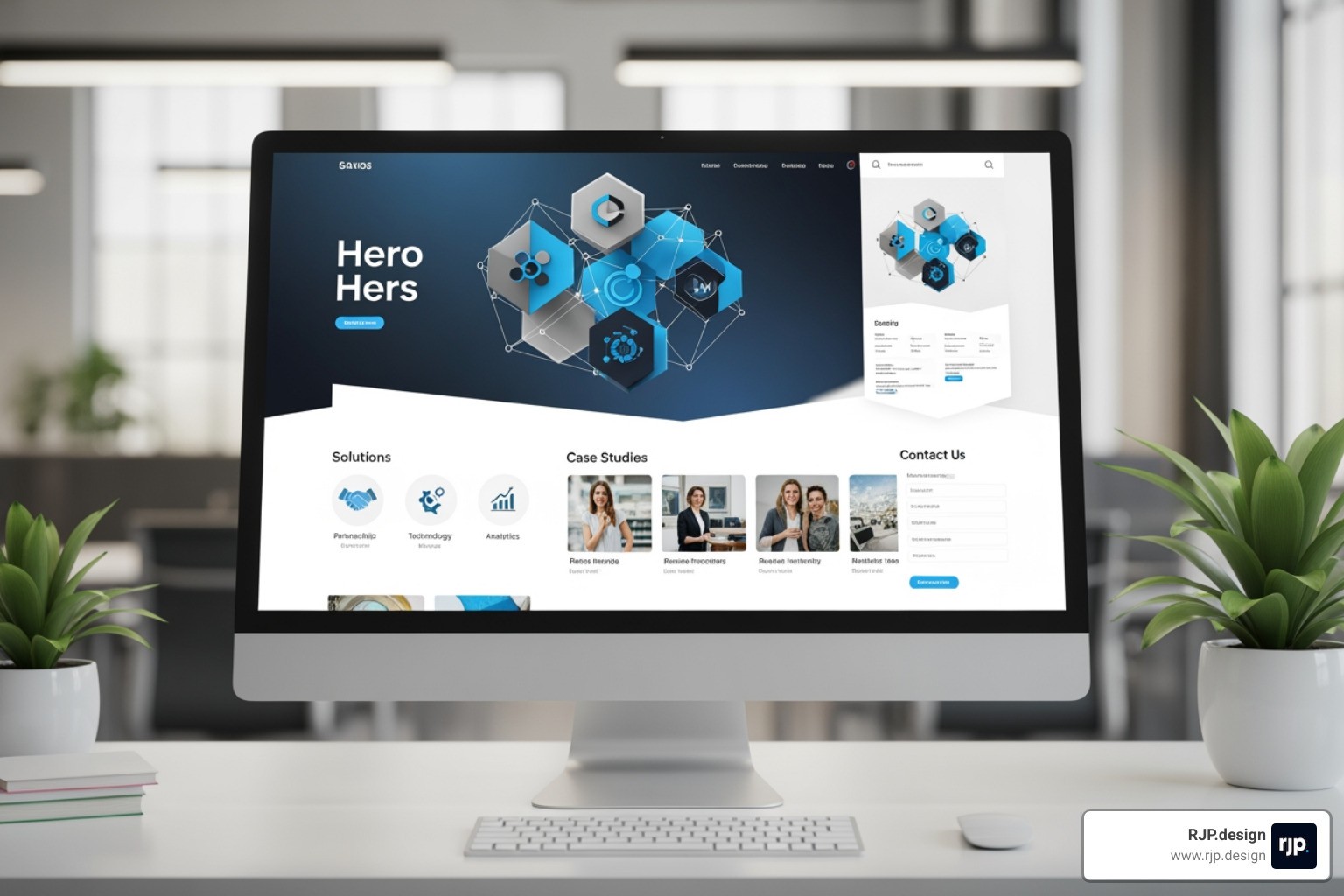 website with excellent mobile responsiveness and accessibility features - b2b web redesign