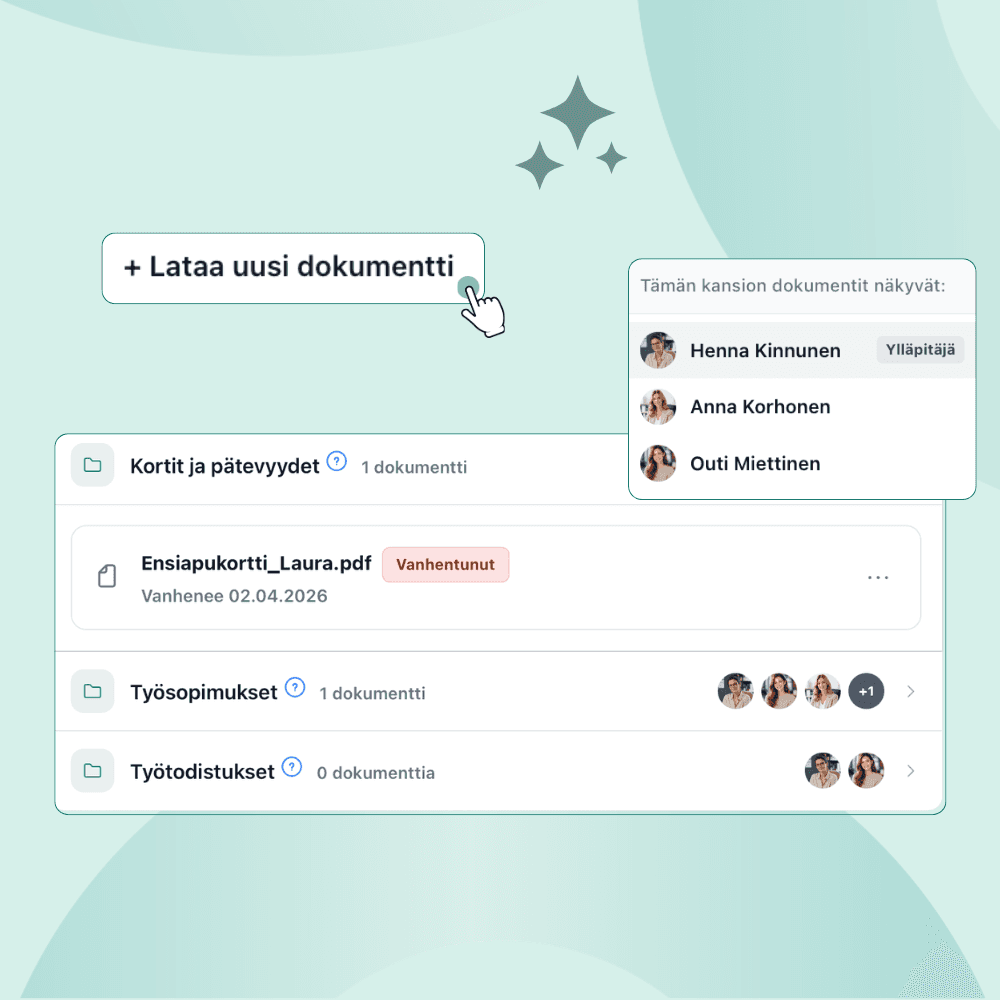 Dokumenttien hallinta