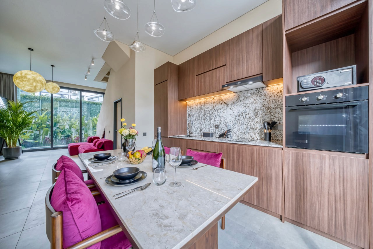 2-bedroom villas in a gated complex in Bukit near Melasti Beach