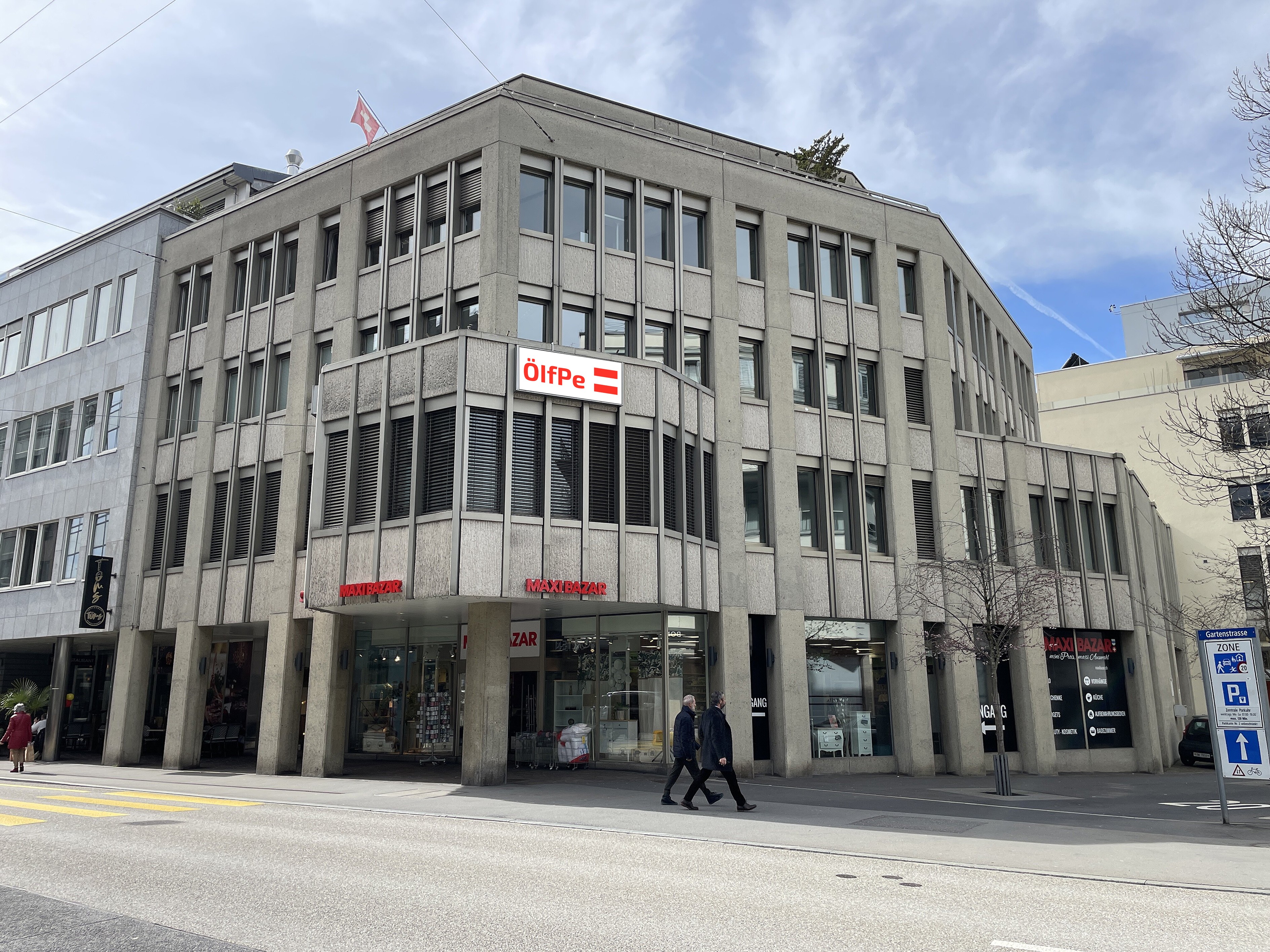 low angle photography of white concrete building