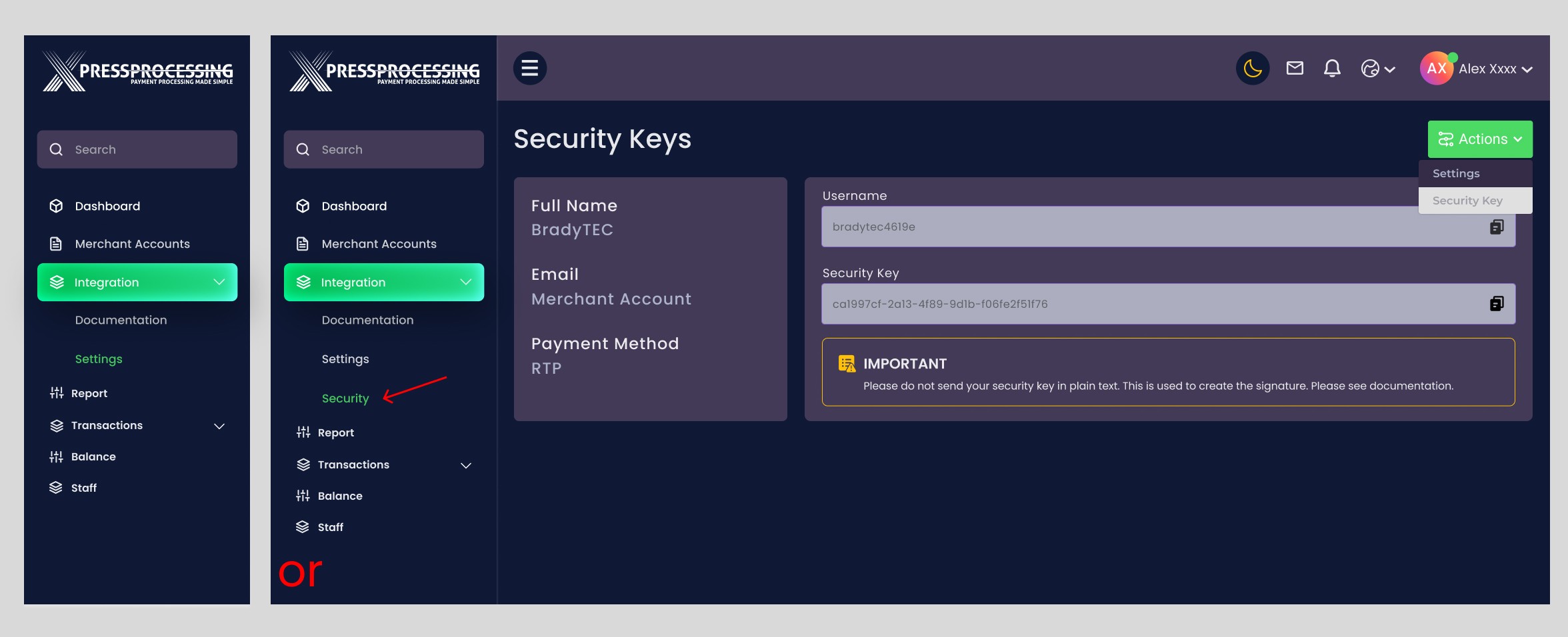 Security Keys