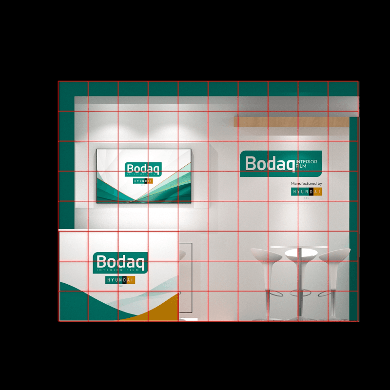 10x10 canopy trade show booth layout plan