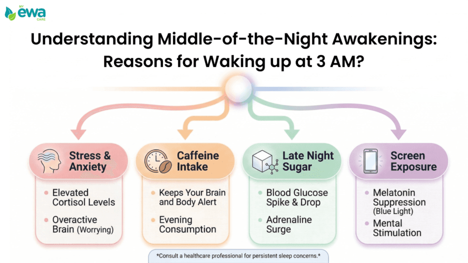 auses of waking up at 3am insomnia