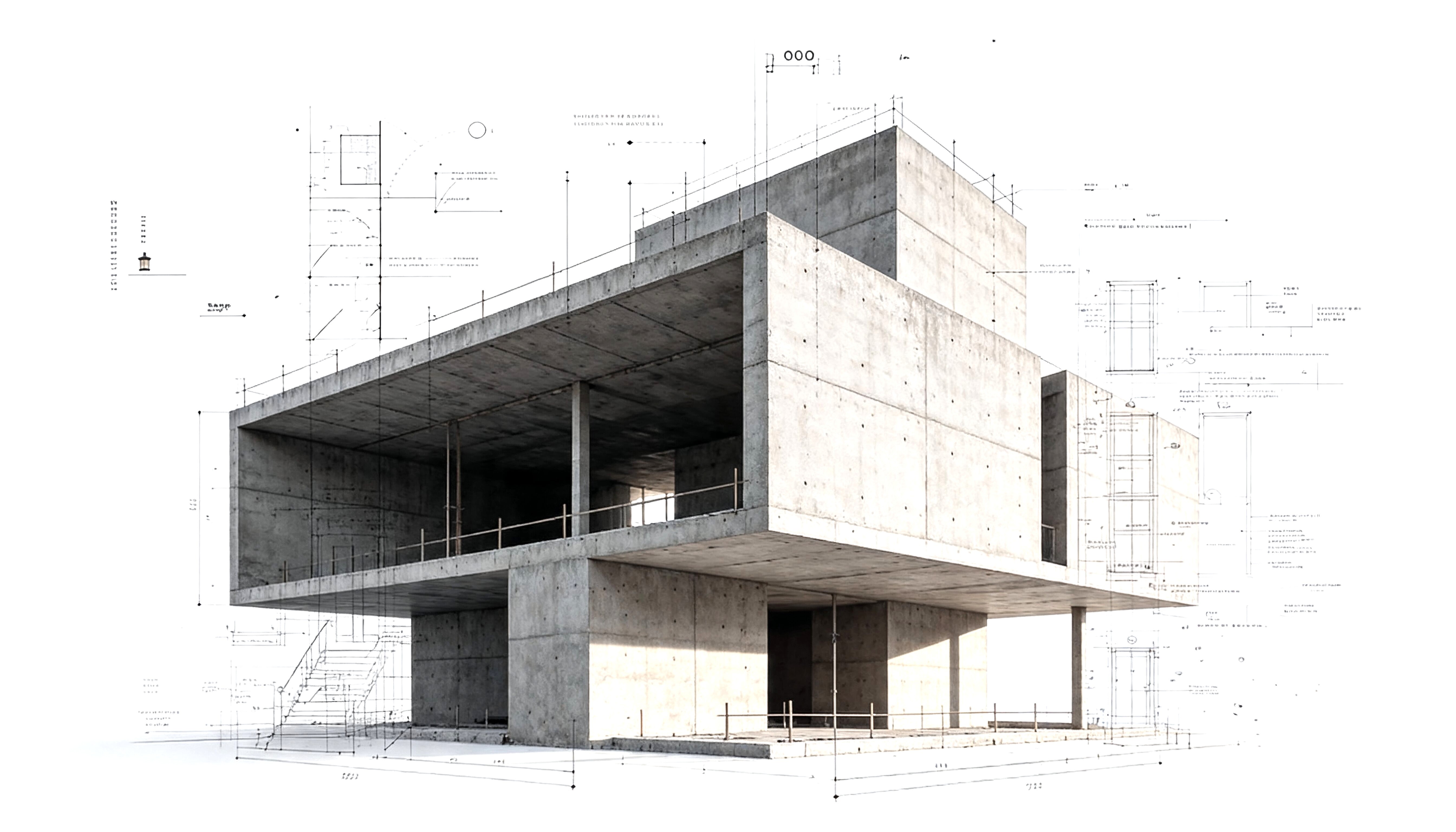 Estrutura em construção representando planejamento patrimonial e sucessório
