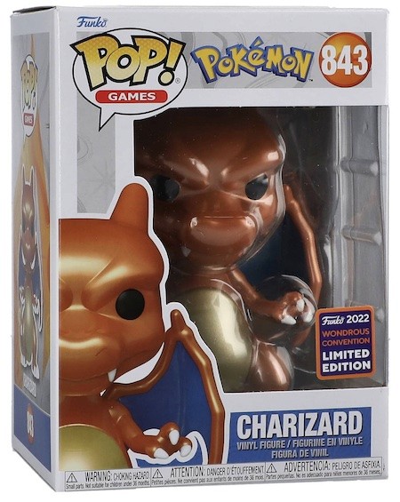 2022 Charizard (Metallic) Funko Pop - #843