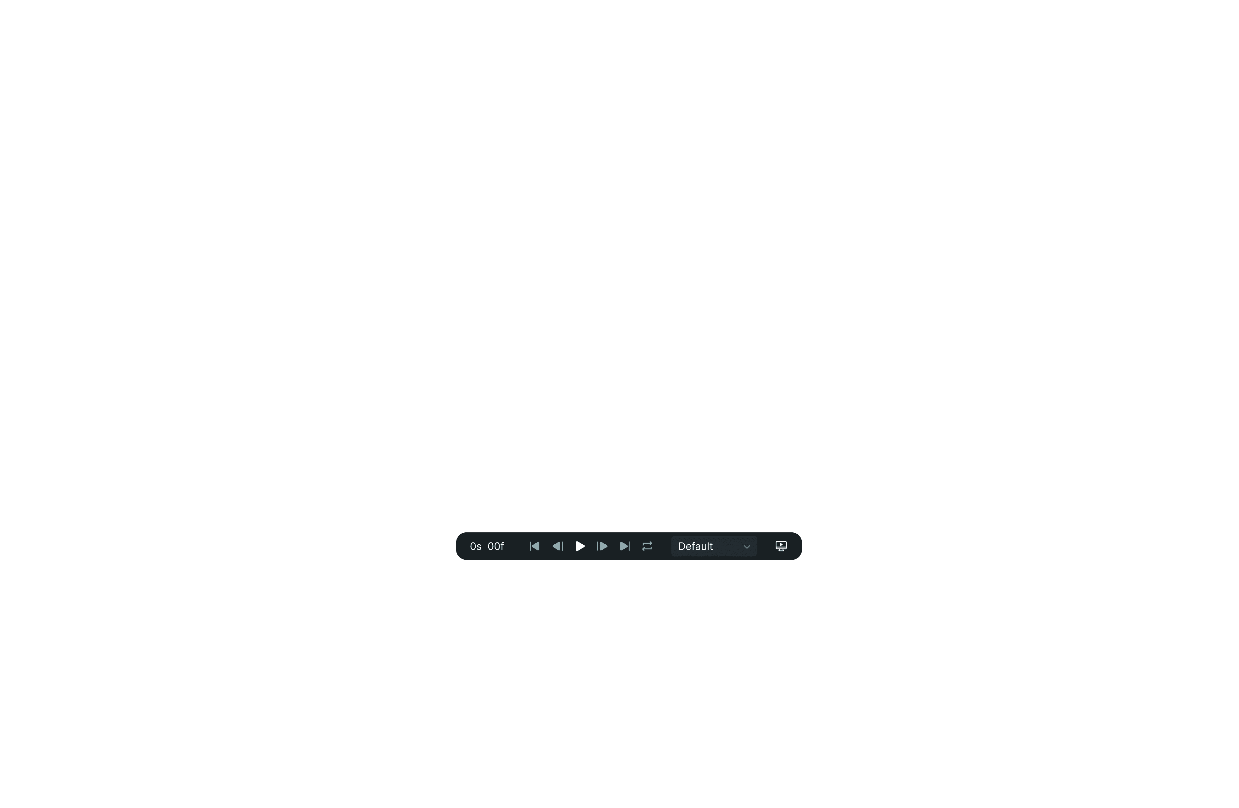 Lottie Creator player control