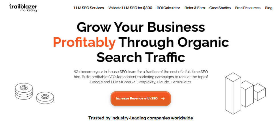 trailblzblazer marking - Trophy icon representing top-tier SEO agencies