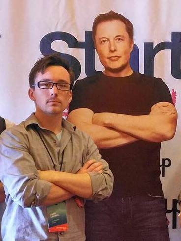 Codefi Co-Founder Chris Carnell and some guy.