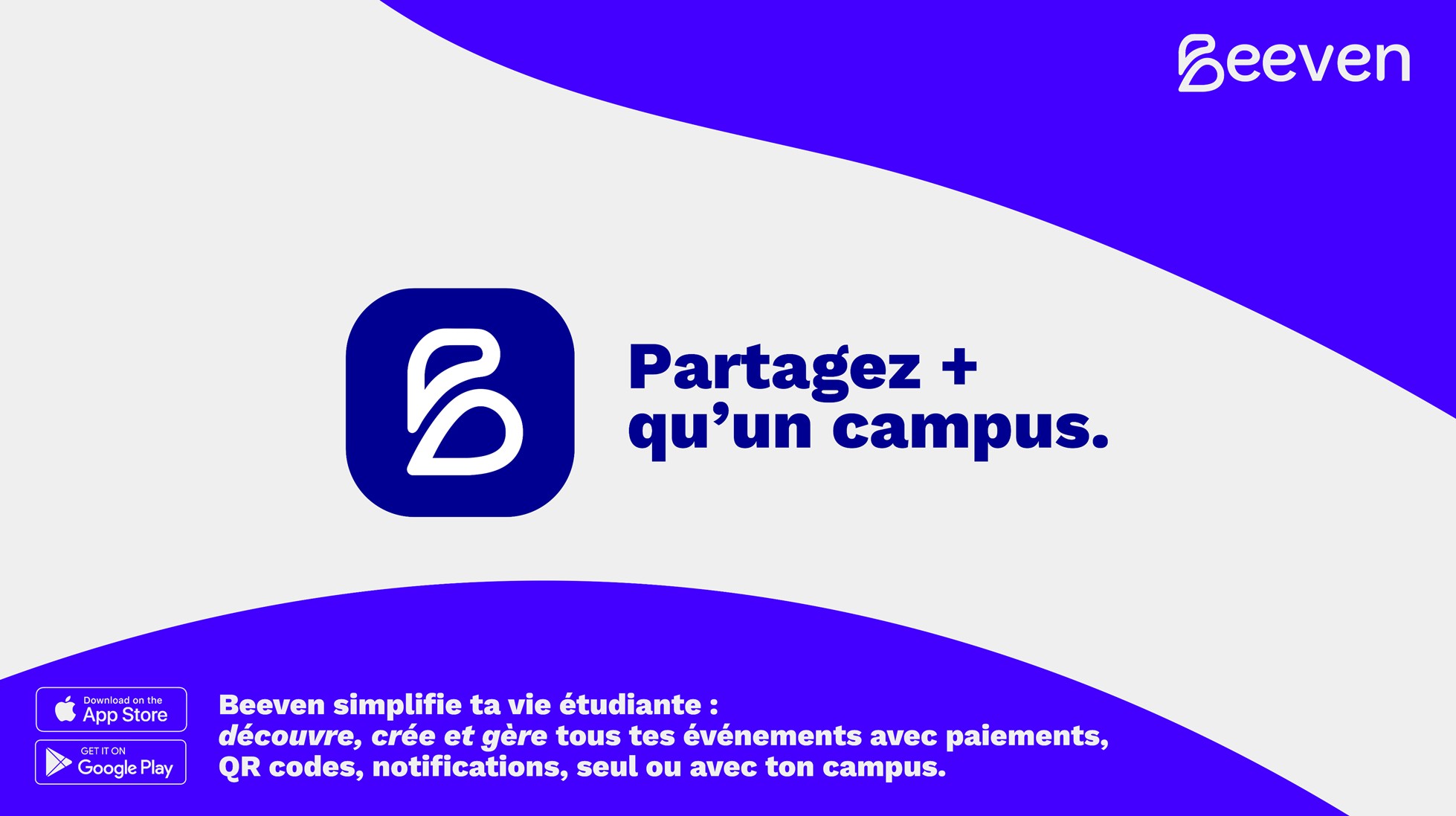 Partagez + qu'un campus.