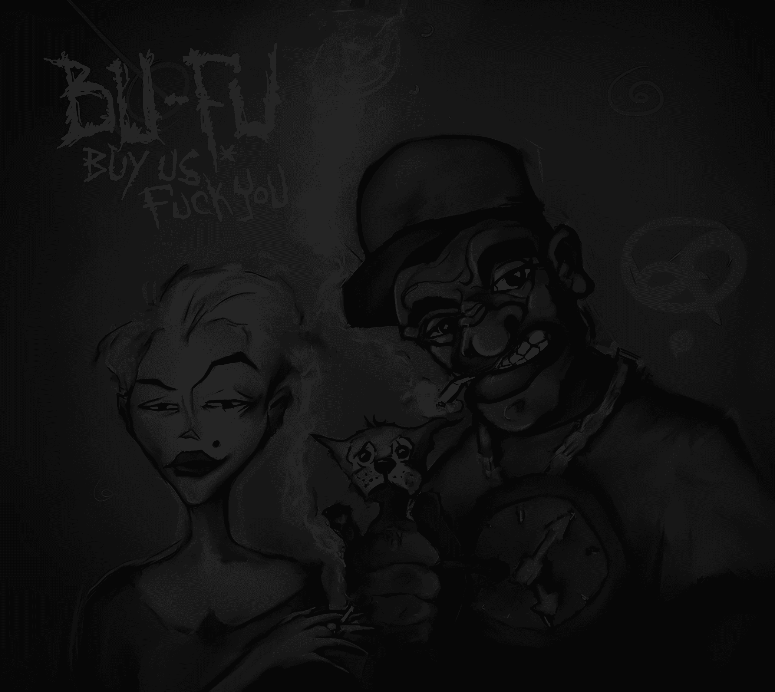 BU-FU band Album BuyUsFuckYou cover