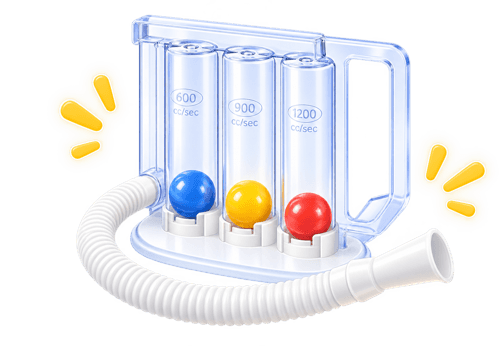 3-Ball Spirometer