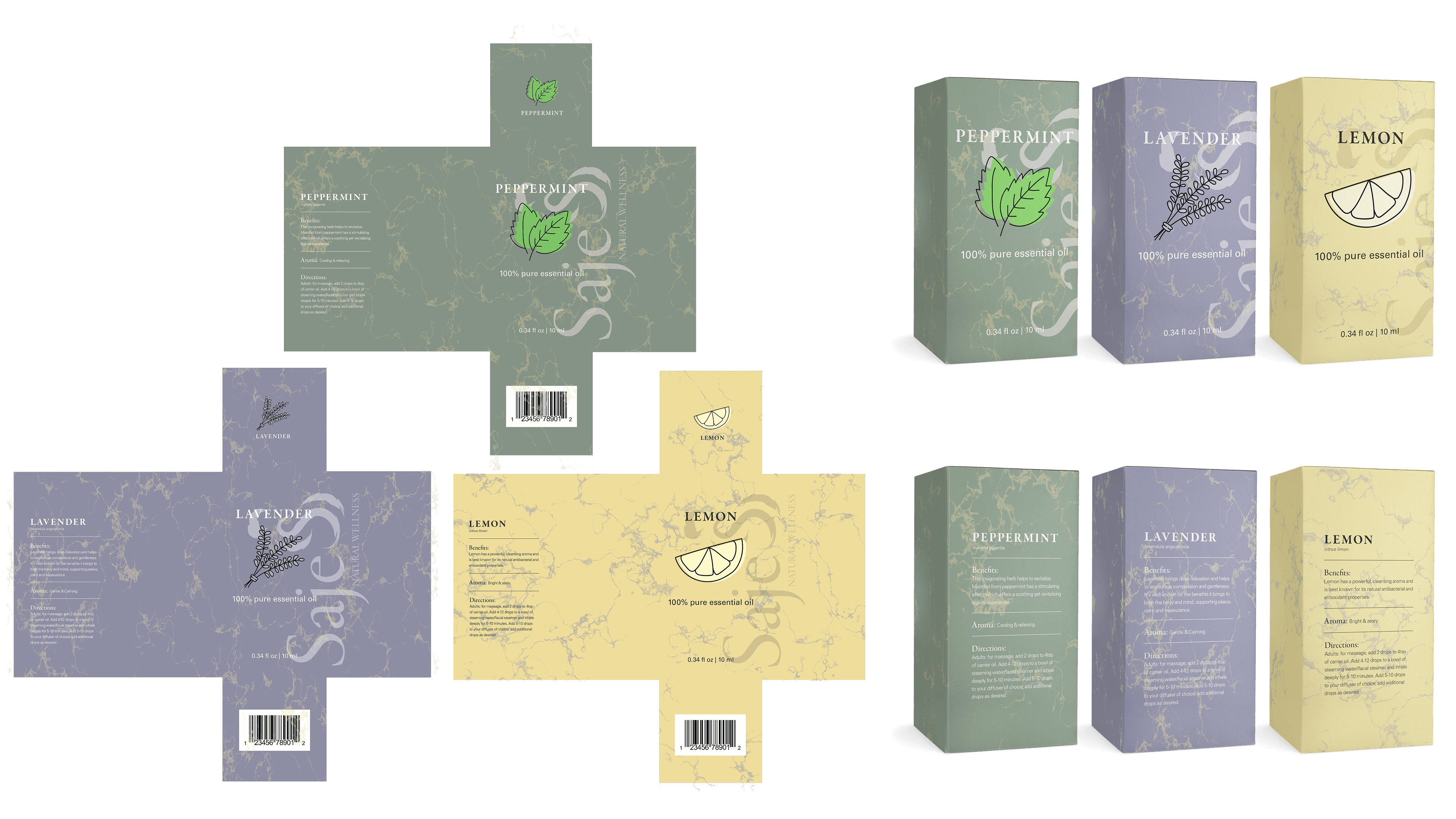 Saje — icon set board