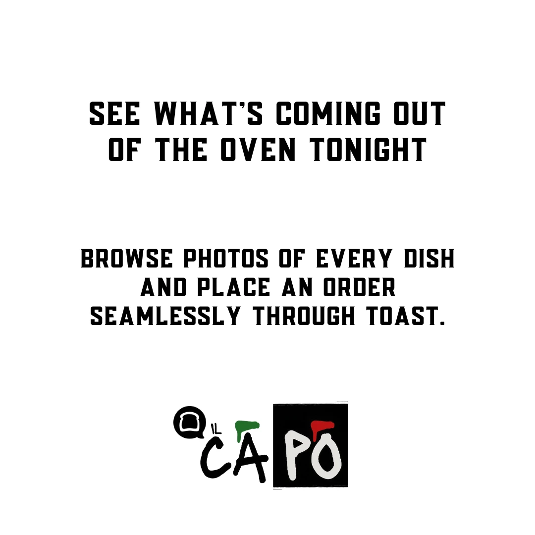 Browse IL CAPO’s full menu with photos and order online in Brookfield, CT.