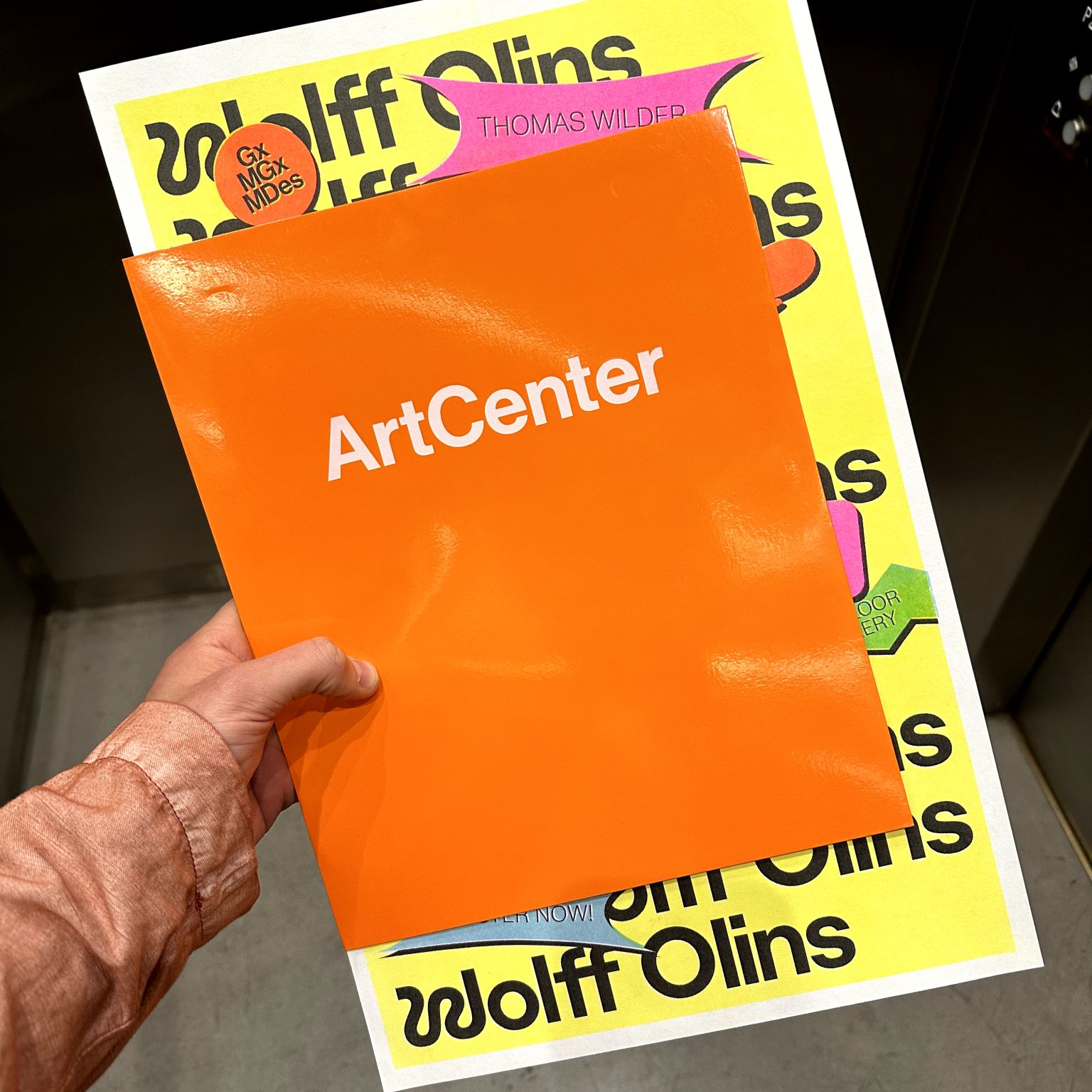 Wolff Olins x ArtCenter event portrait