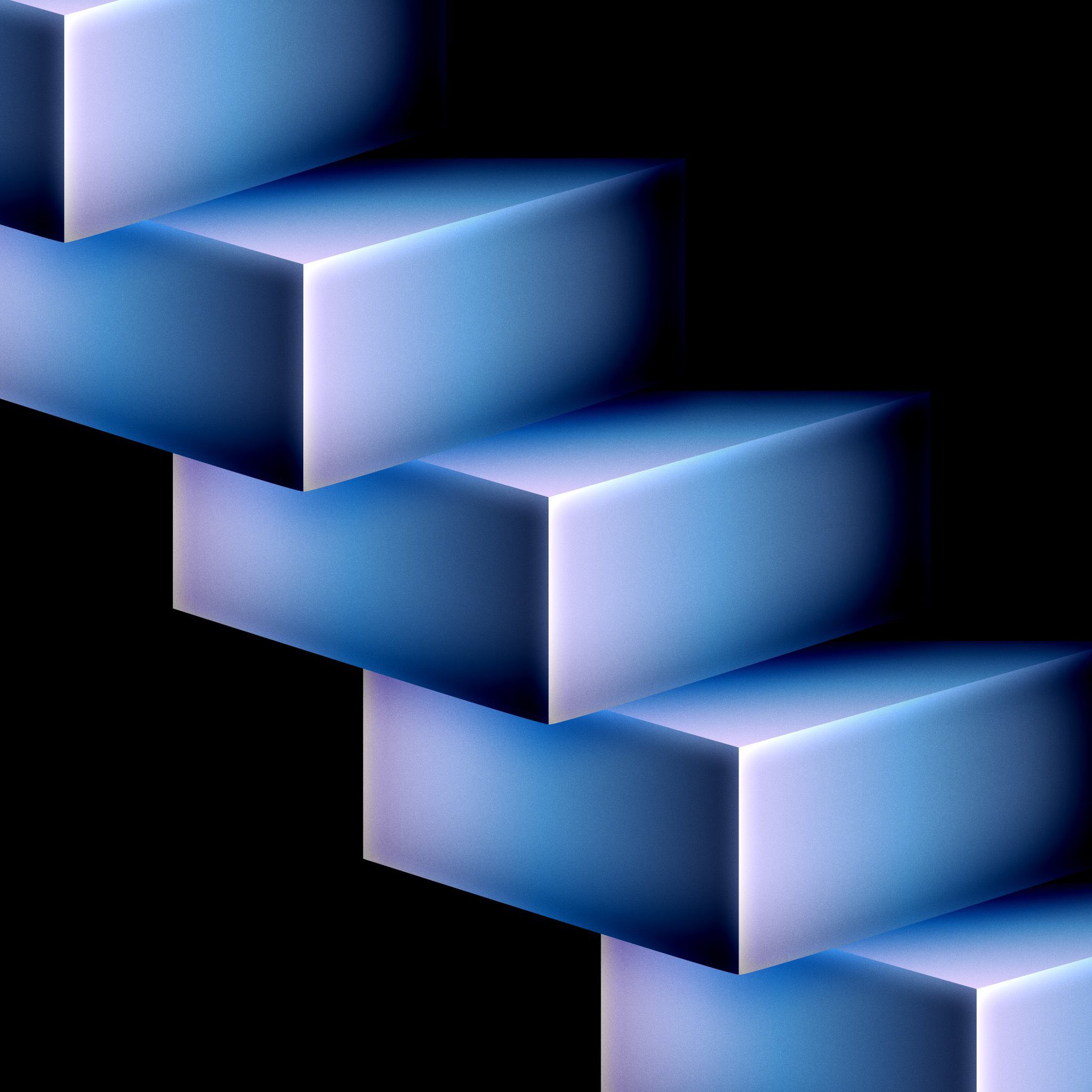 Monochrome geometric design