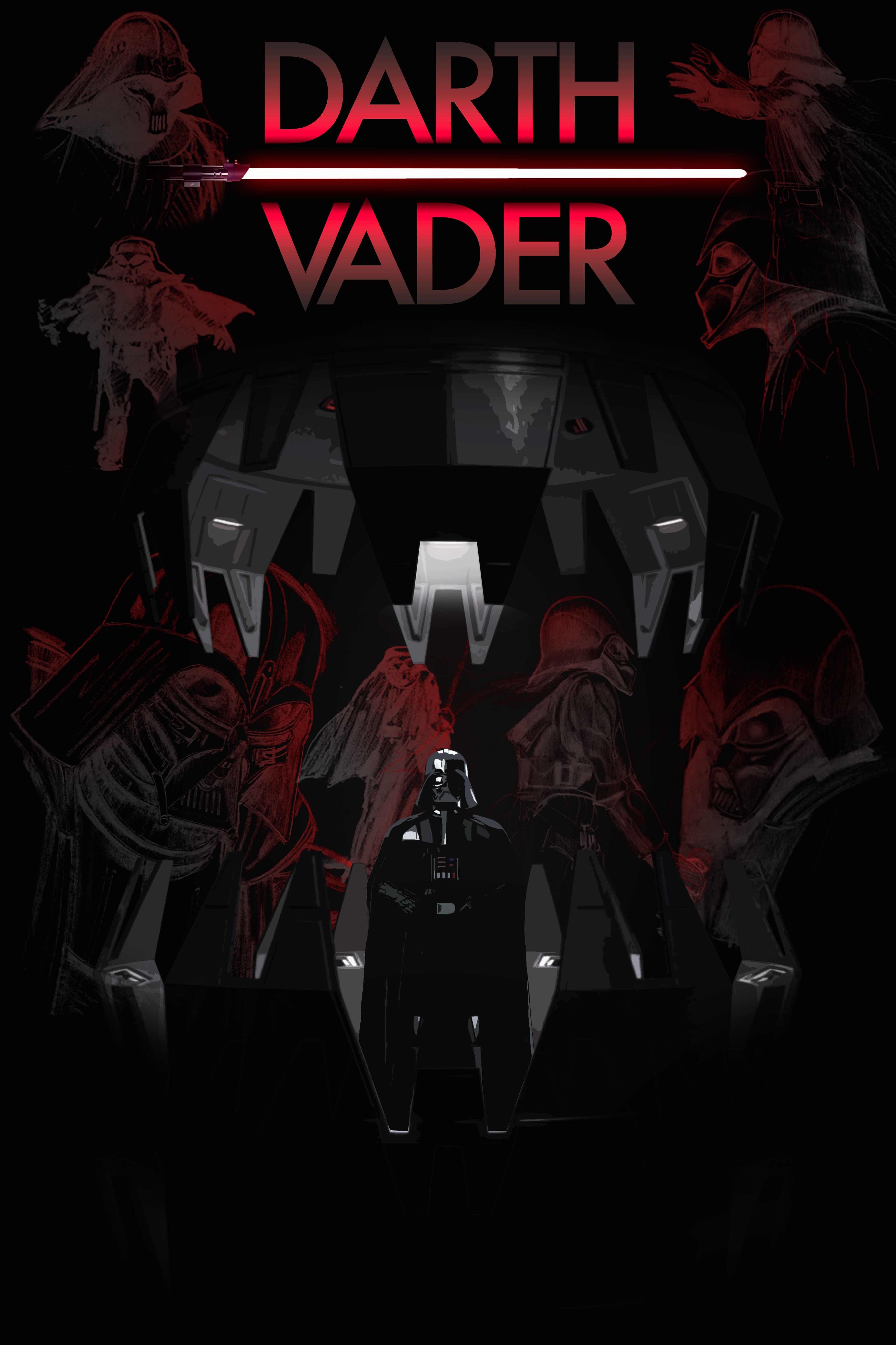 Image of a Darth Vader poster.