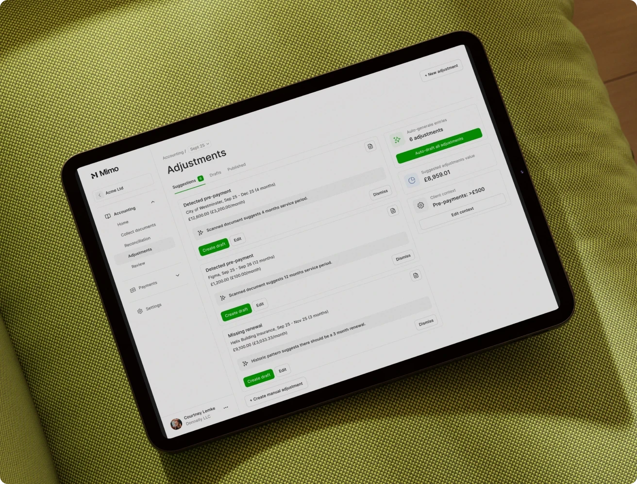 Automate the month-end, end-to-end