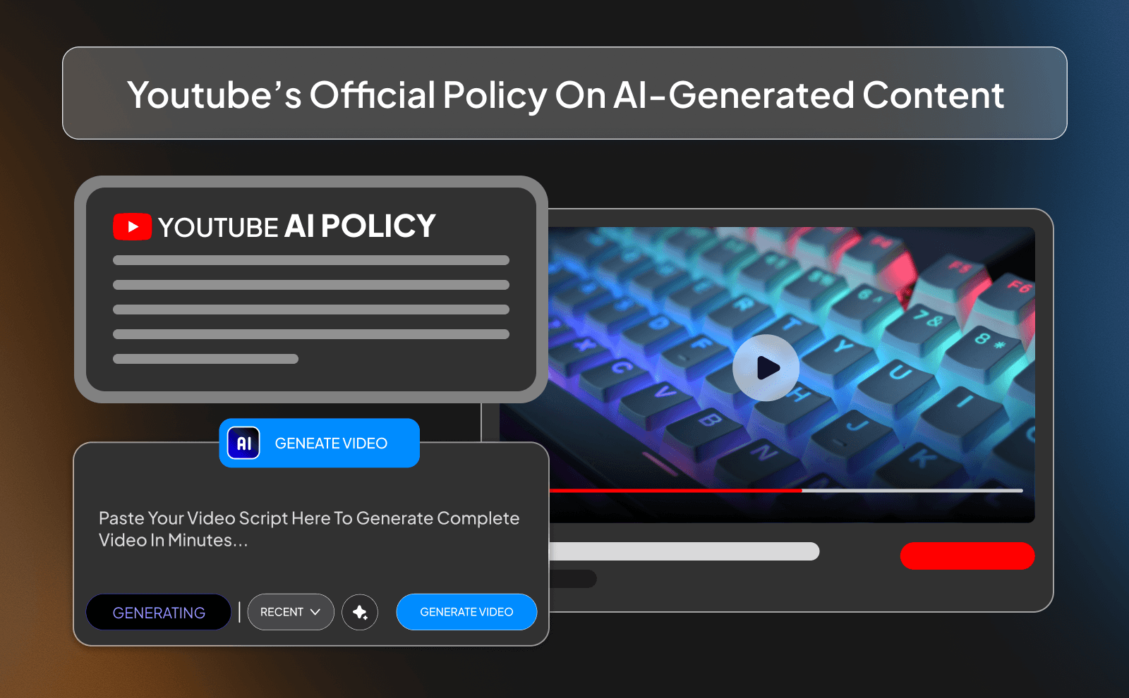 Youtube’s Official Policy on AI-Generated Content