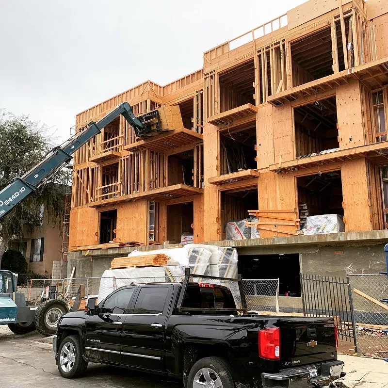 Concrete Foundation And Wood House Framing Los Angeles - Wood Framing Contractor - Snow Construction (1)