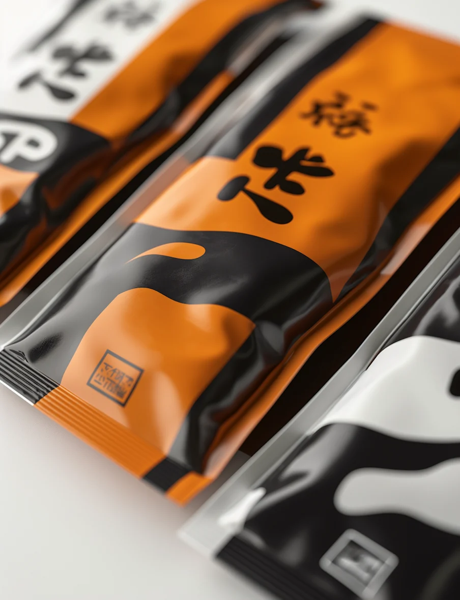 Sazu instant noodle packaging
