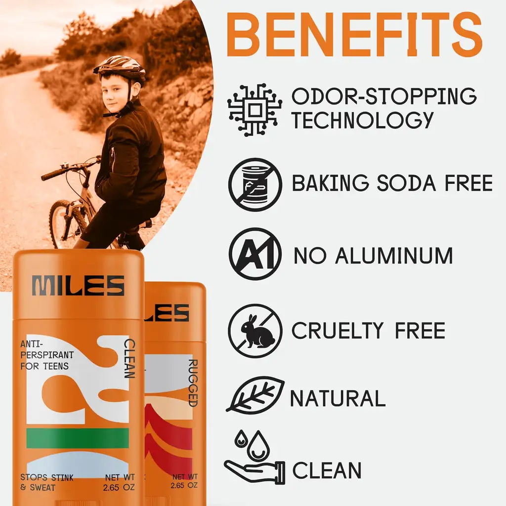 Miles Deodorant Amazon Graphics Benefits