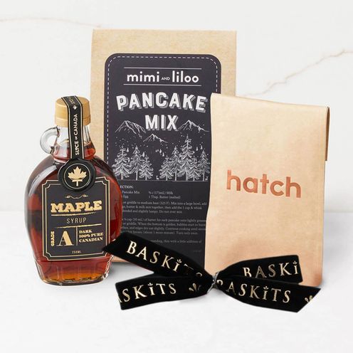 100% Pure Maple Syrup: Canadian Breakfast Gift Set | Toronto-Owned Brew: Hatch Colombia Coffee & Canada Maple Syrup