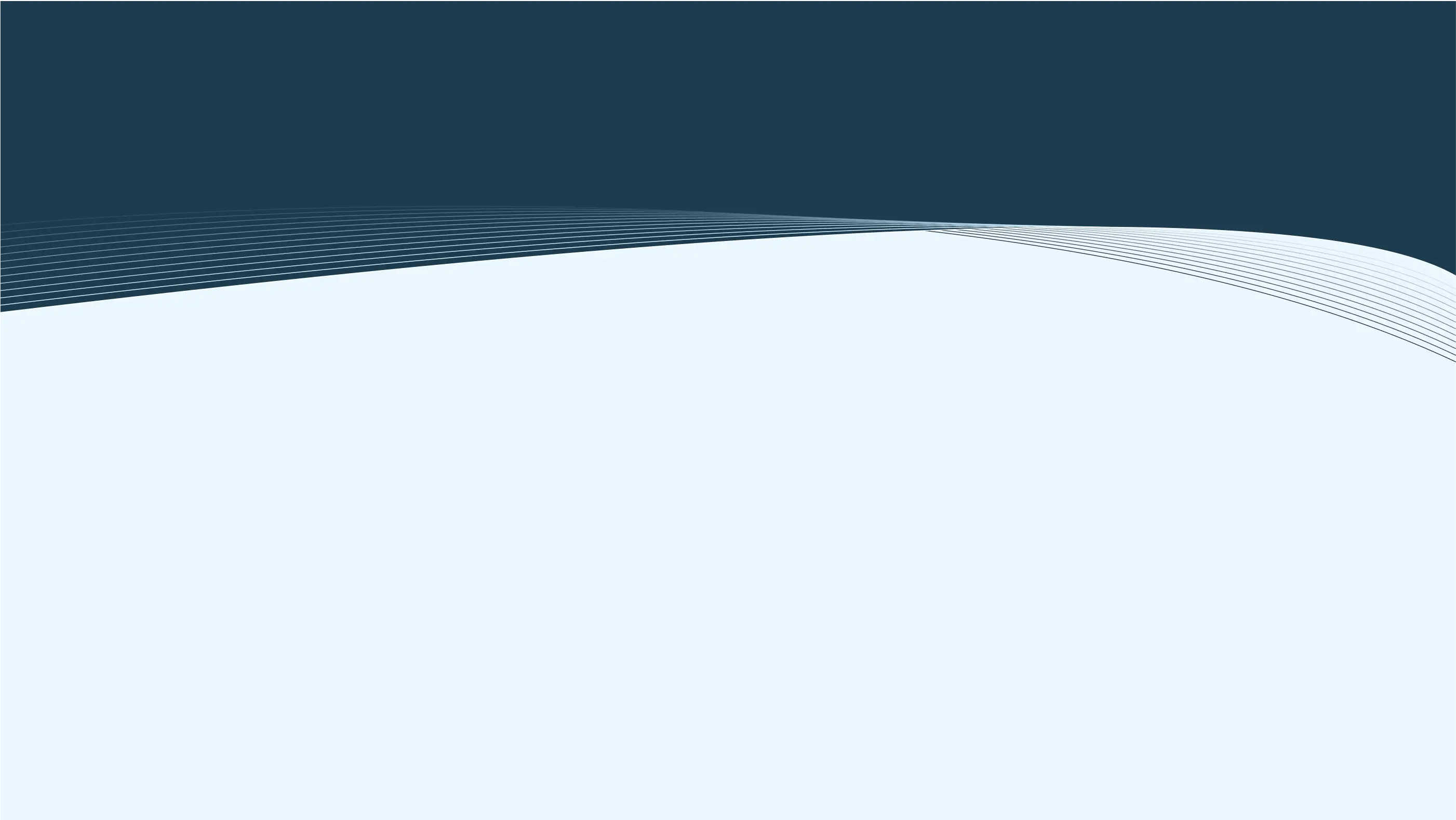 Hintergrundbild mit geschwungener hellblauer Form