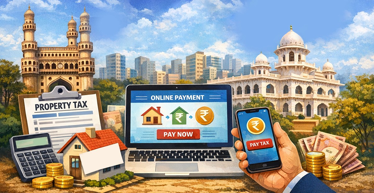 Property Tax Telangana: GHMC Property Tax Search, Online Payment & Step-by-Step Guide blog cover