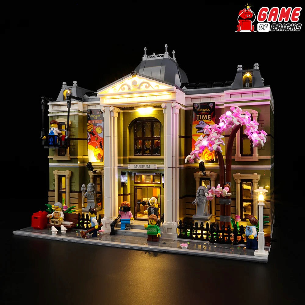 LED-lyssett til LEGO® Natural History Museum 10326, bilde 4 - Brikkenerd