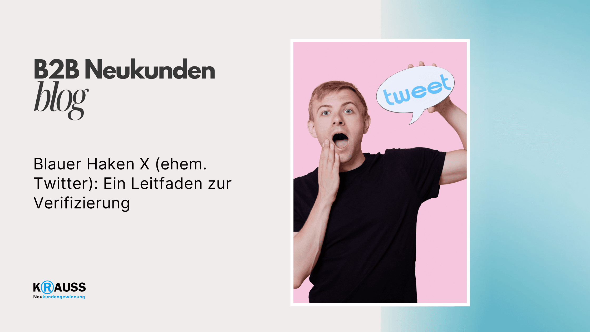 Blauer Haken X (ehem. Twitter): Ein Leitfaden zur Verifizierung