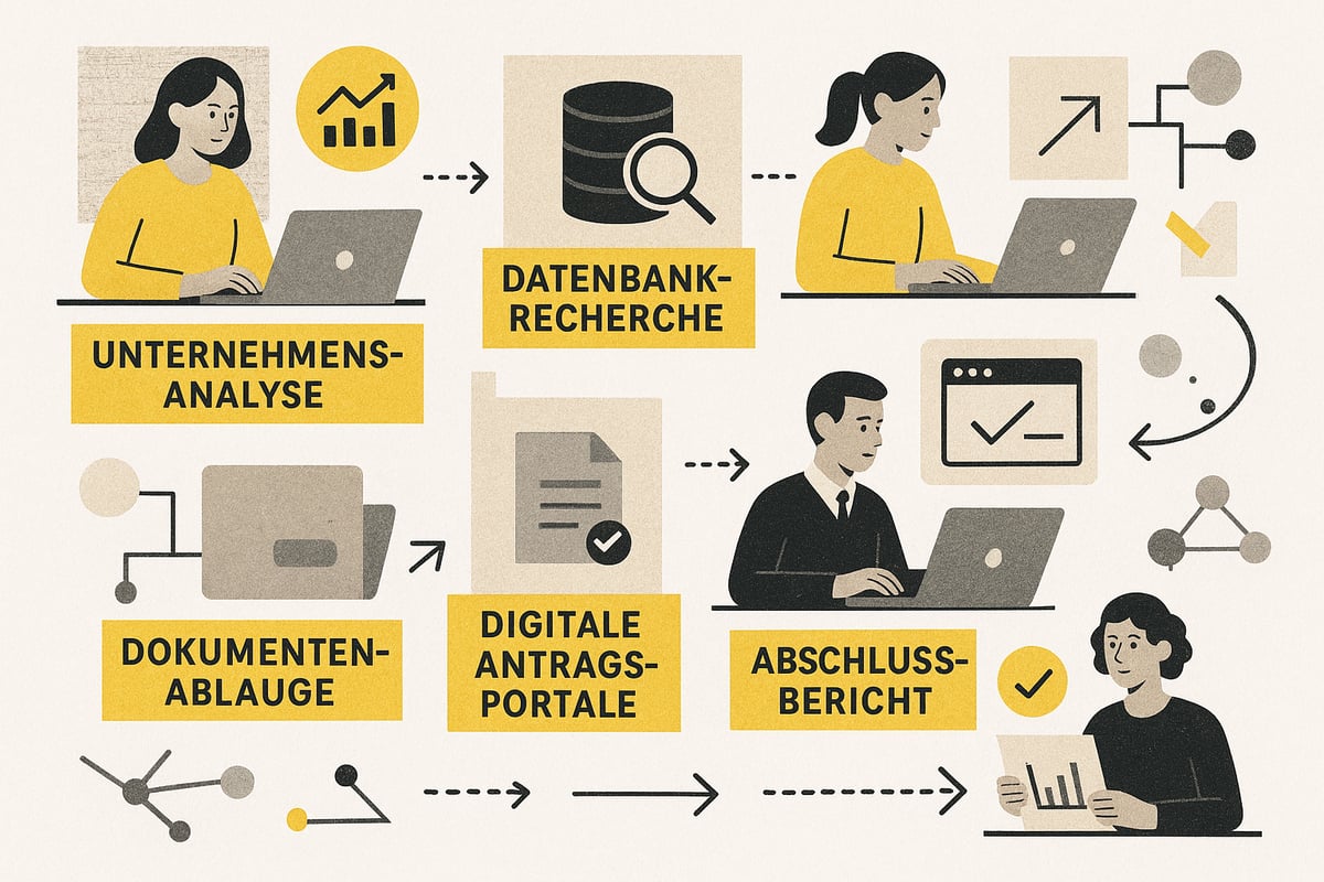 Fördermittel beantragen: Schritt-für-Schritt-Anleitung