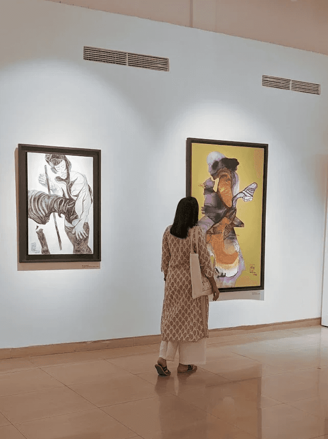 a building with persony windows