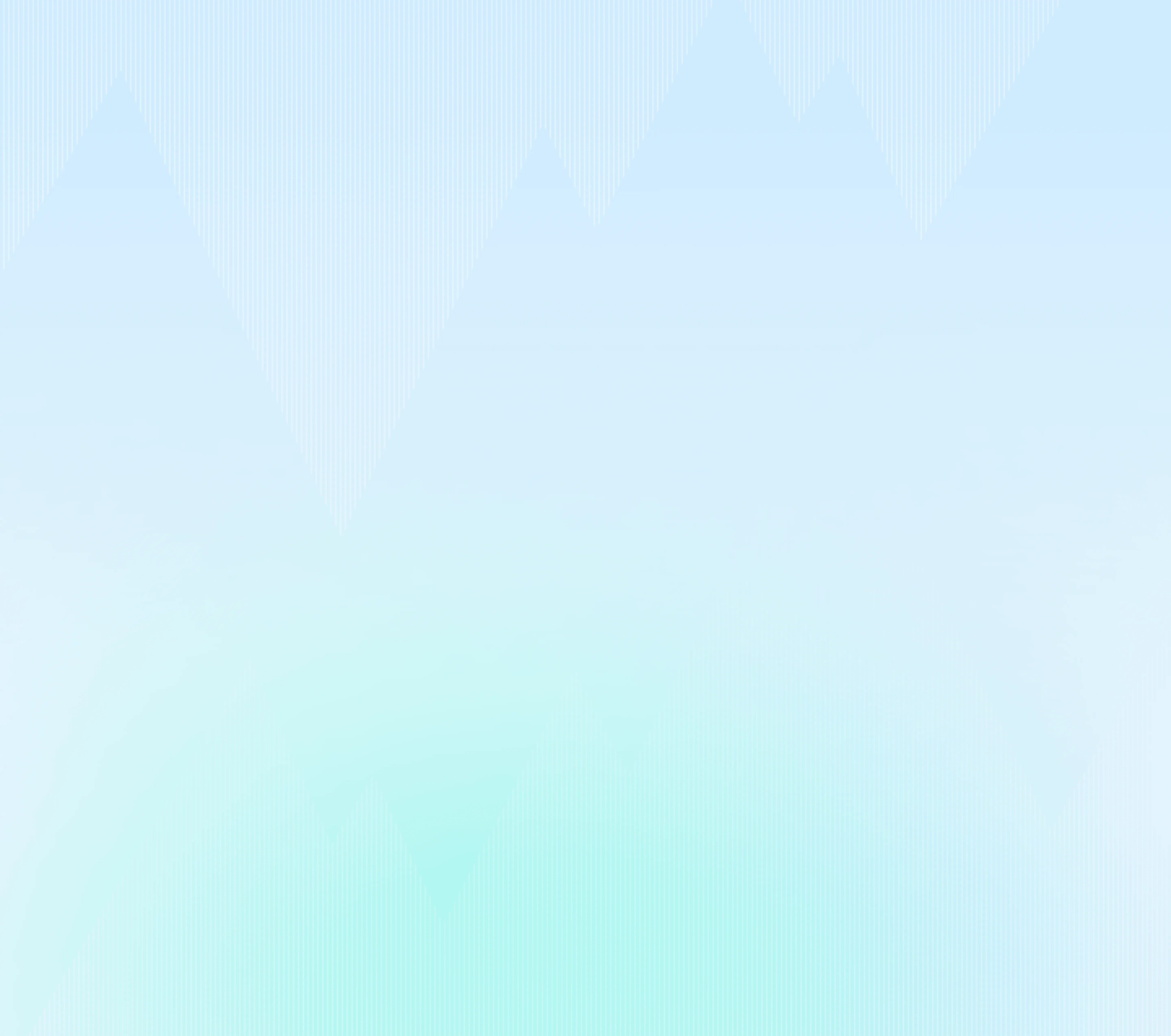 A soft gradient of light blue and green colors, resembling a serene sky or abstract background.