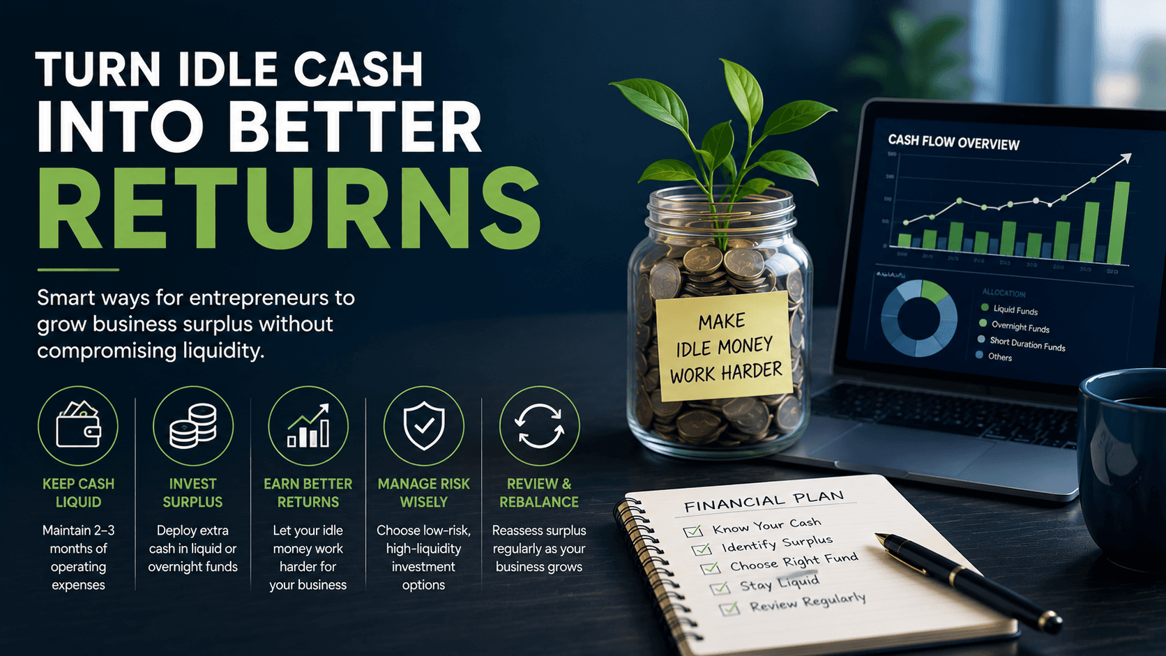 idle cash to returns