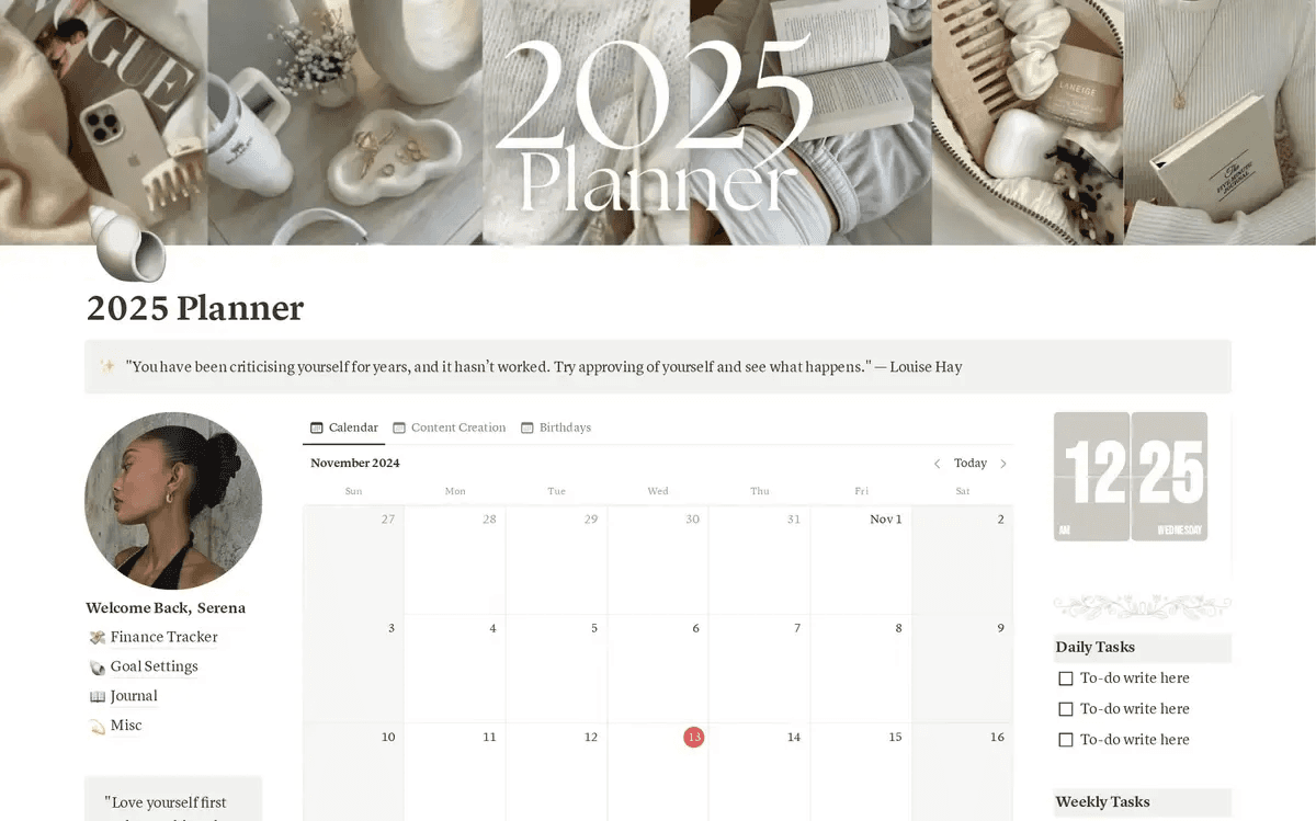 Best Notion templates for 2025