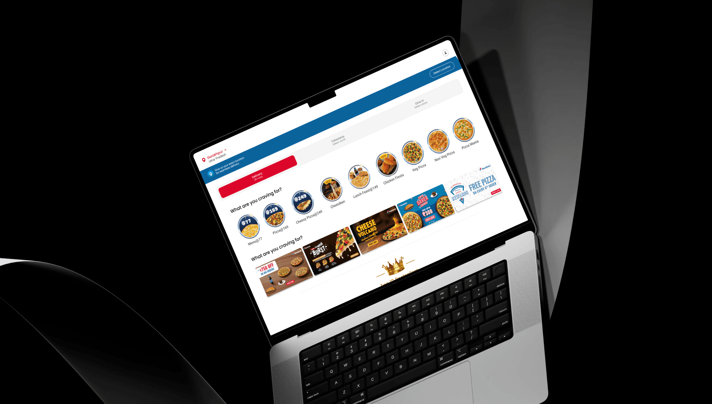 An image of a Admin page