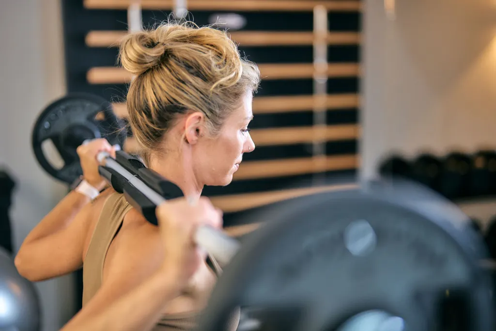 White and maroon sneaker 