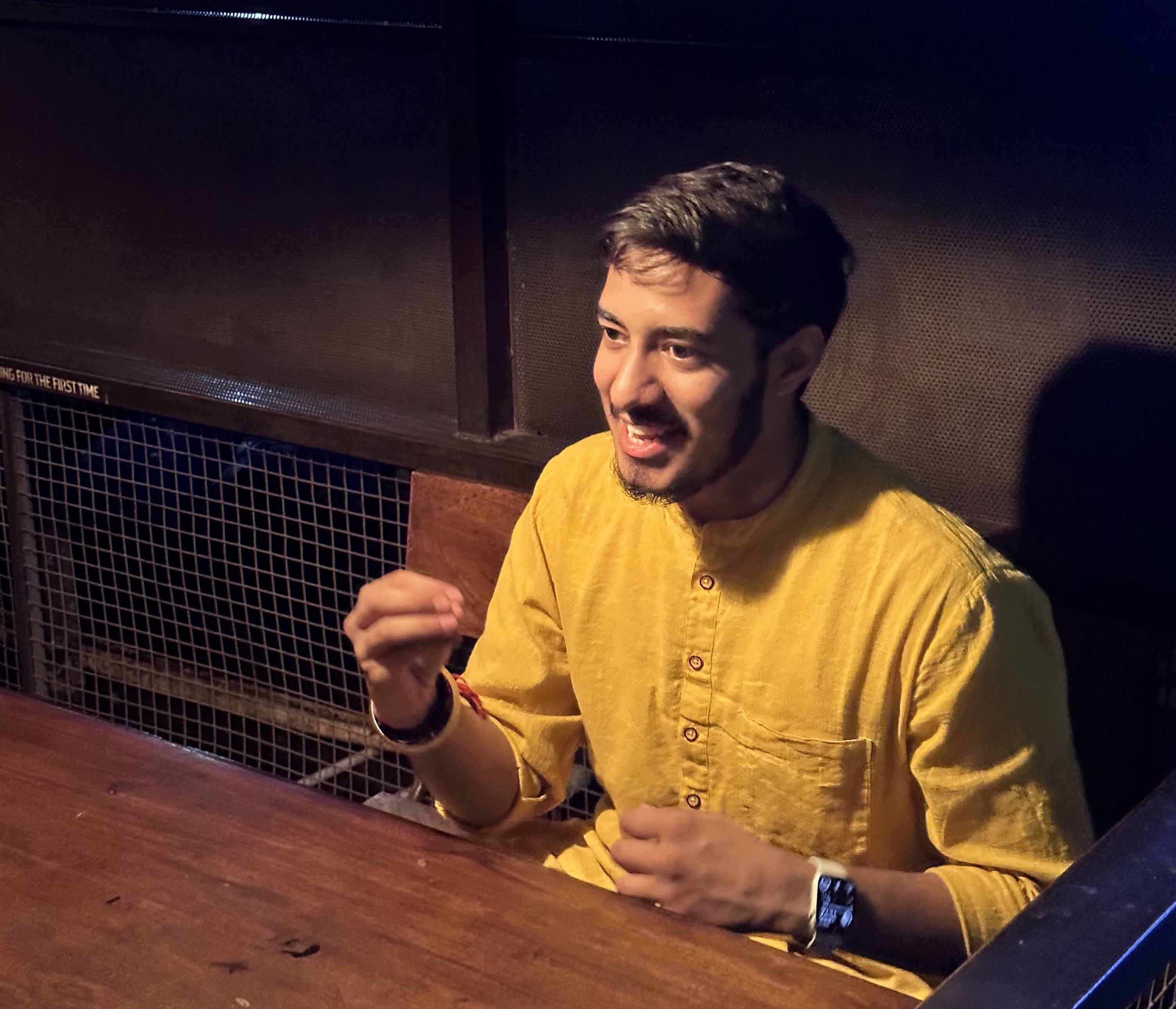 discussing in detail