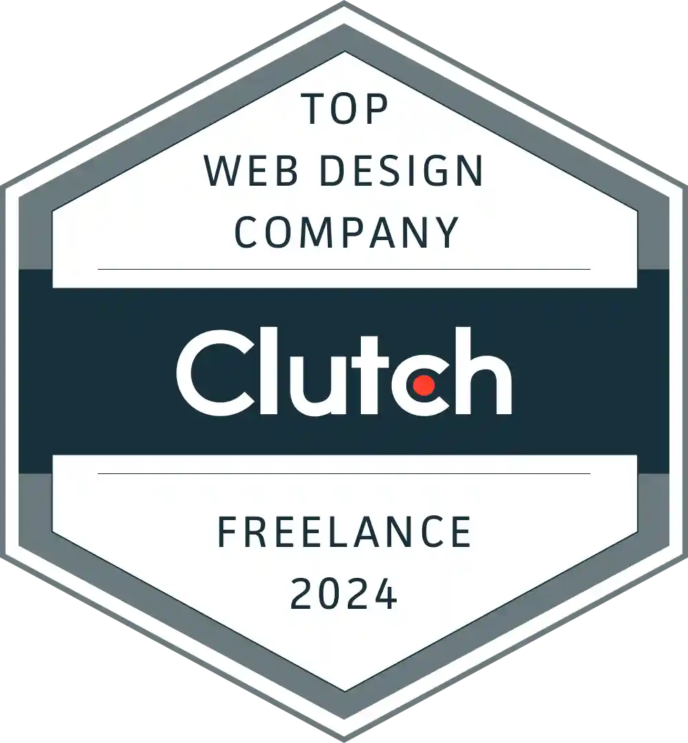 Top Web Design Award via Clutch.co