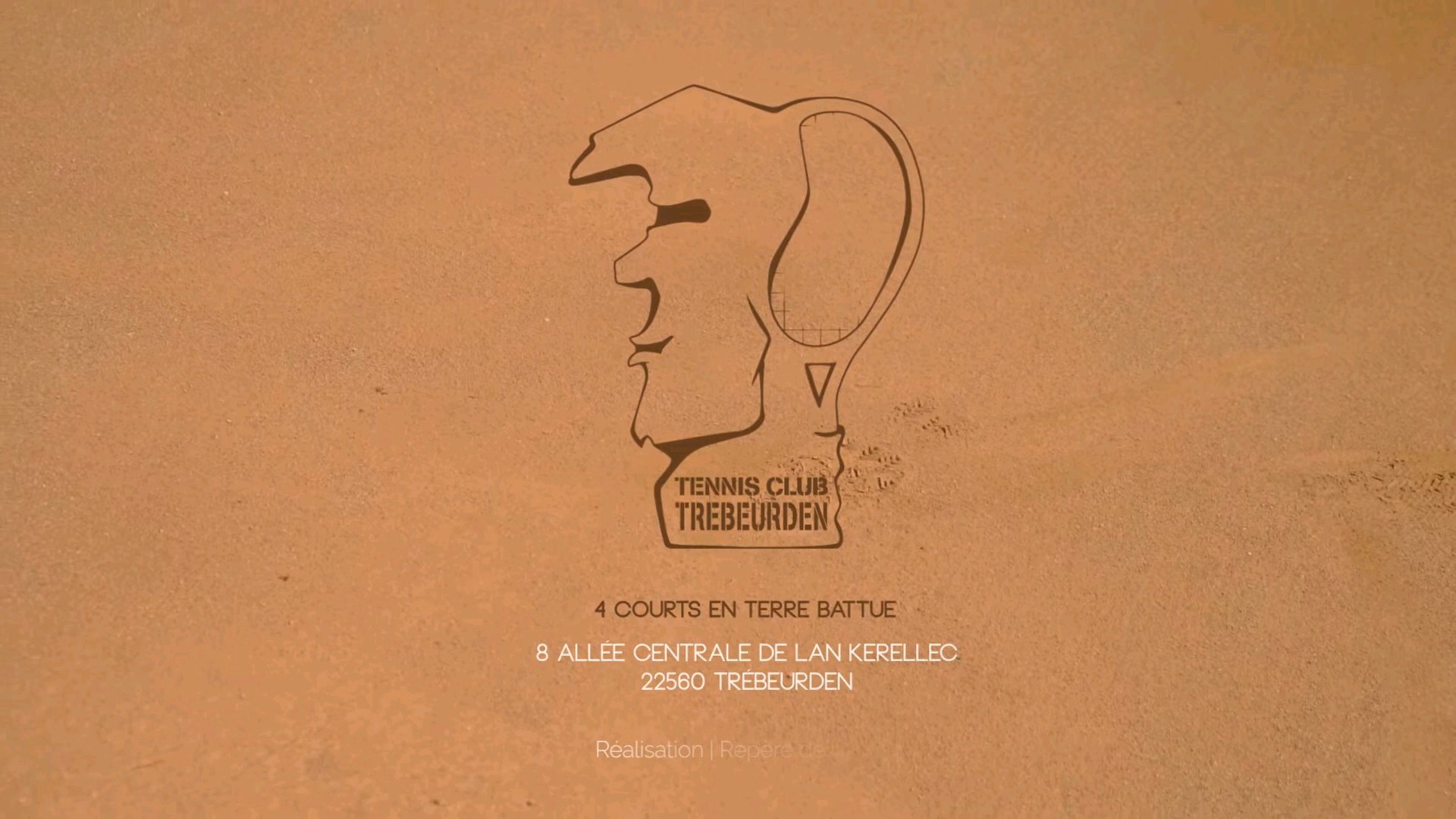 Logo tennis Trébeurden