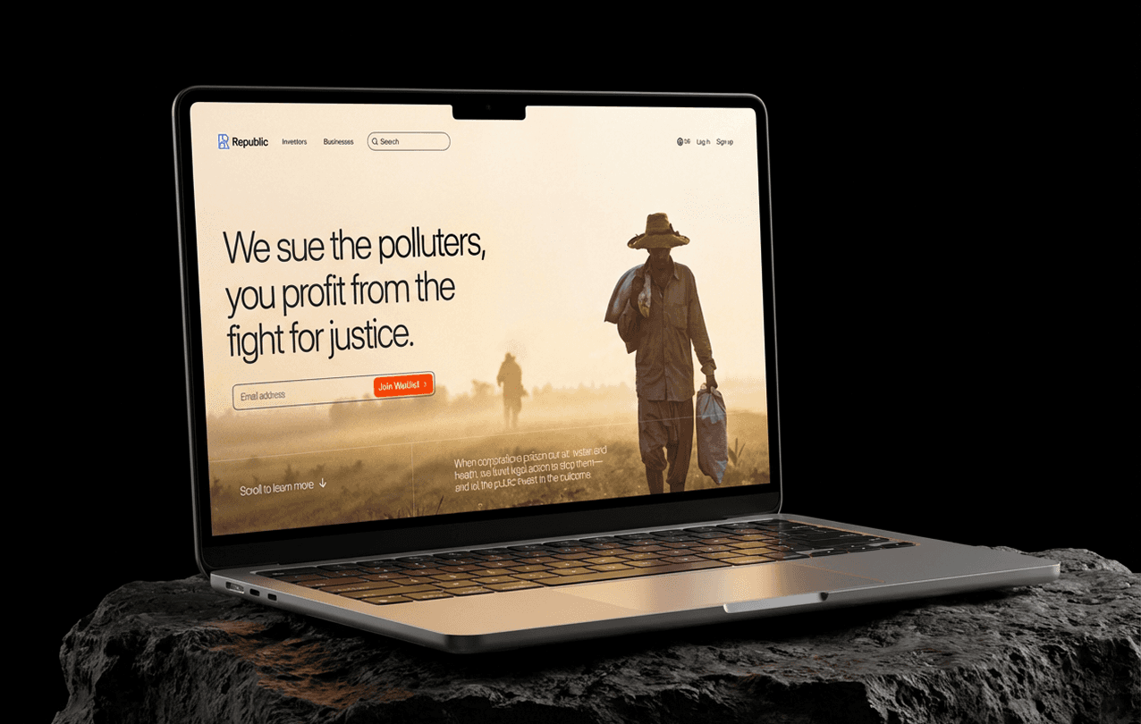 Realione Hero section