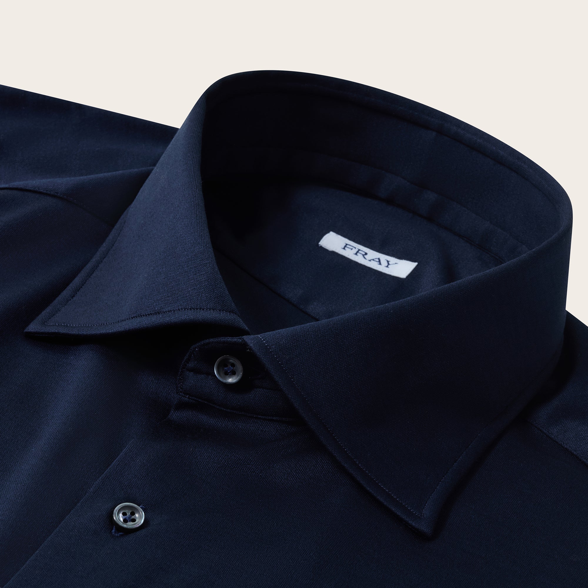 Fray Gabriel Cotton Satin Shirt - Mandelli UK