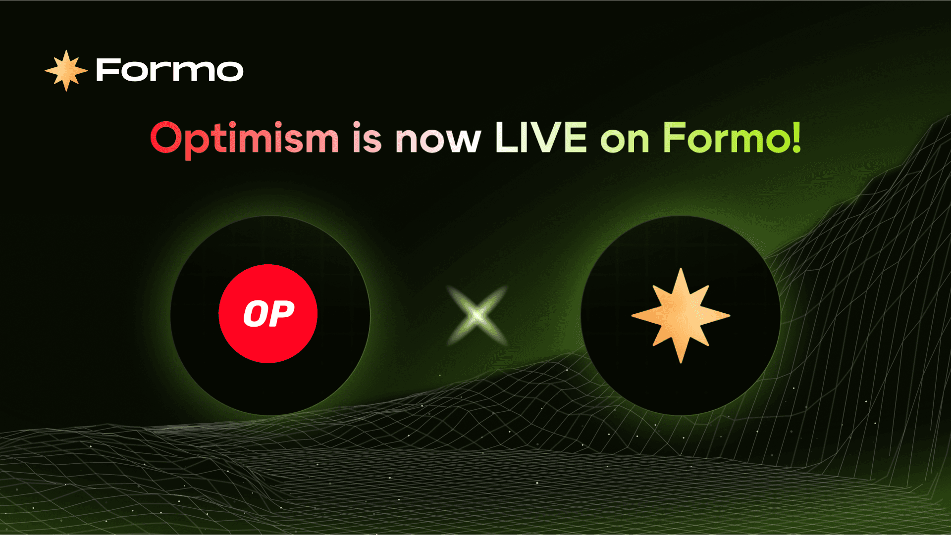 Optimism is now LIVE on Formo!