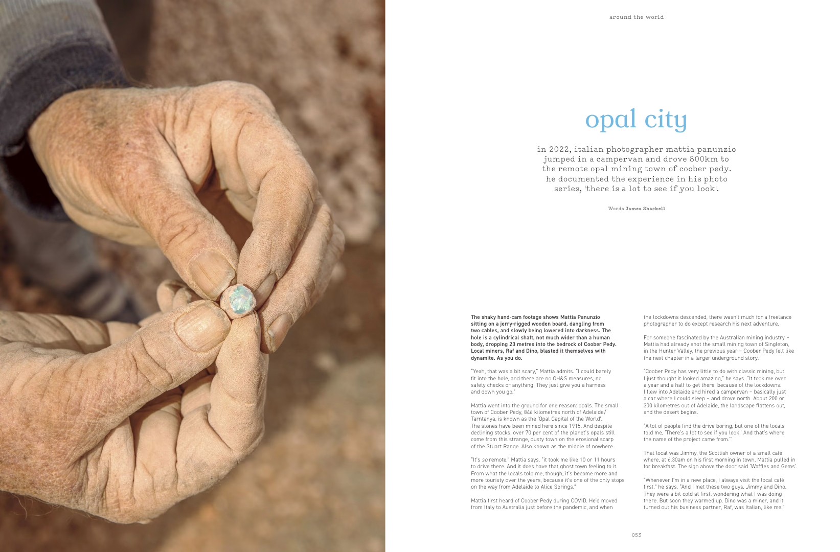 FRANKIE MAGAZINE Opal city