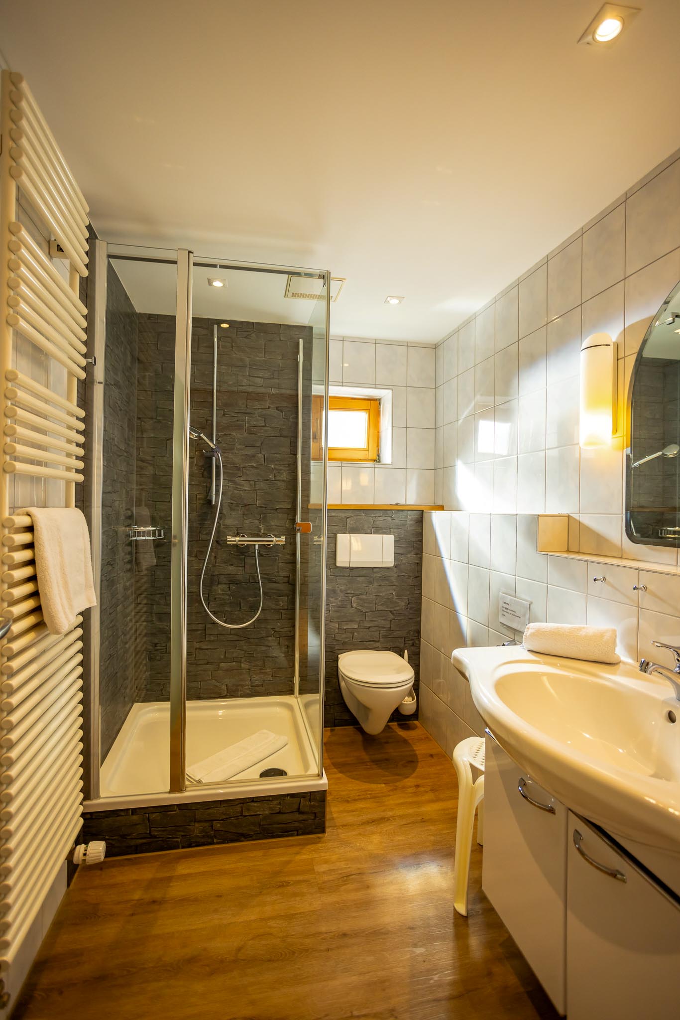 moderne dusche