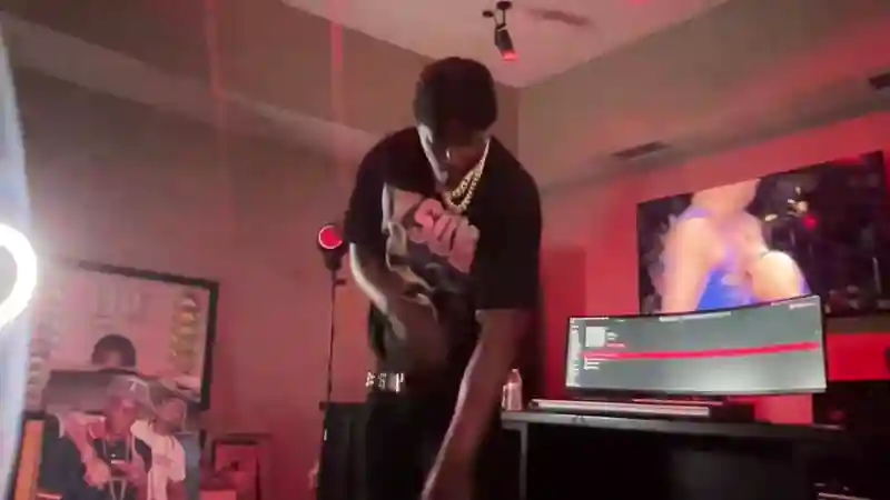 Live social media broadcast of YG across YouTube, Facebook, Instagram and TikTok.