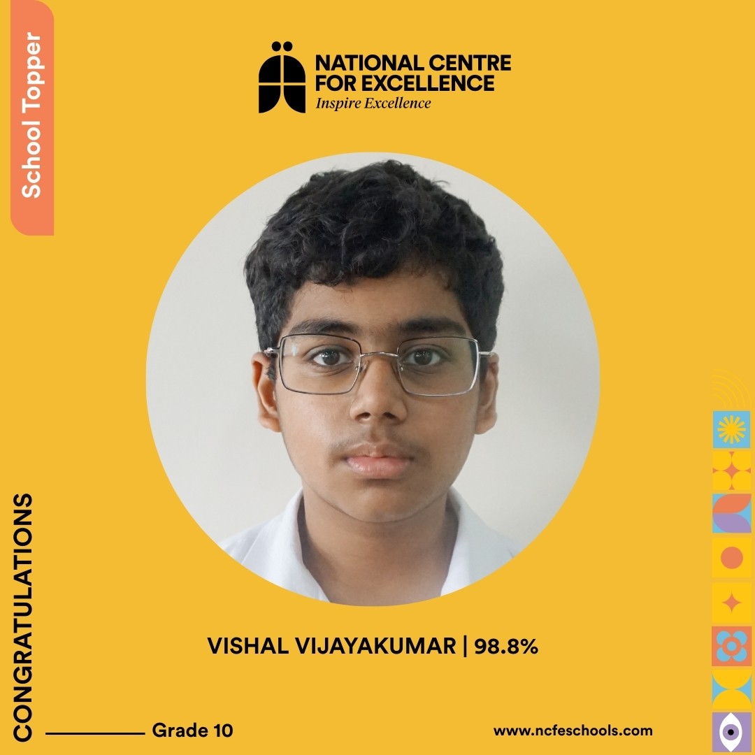 national centre for excellence - schools in bangalore - student achievement